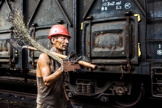 火车装卸工纪实1